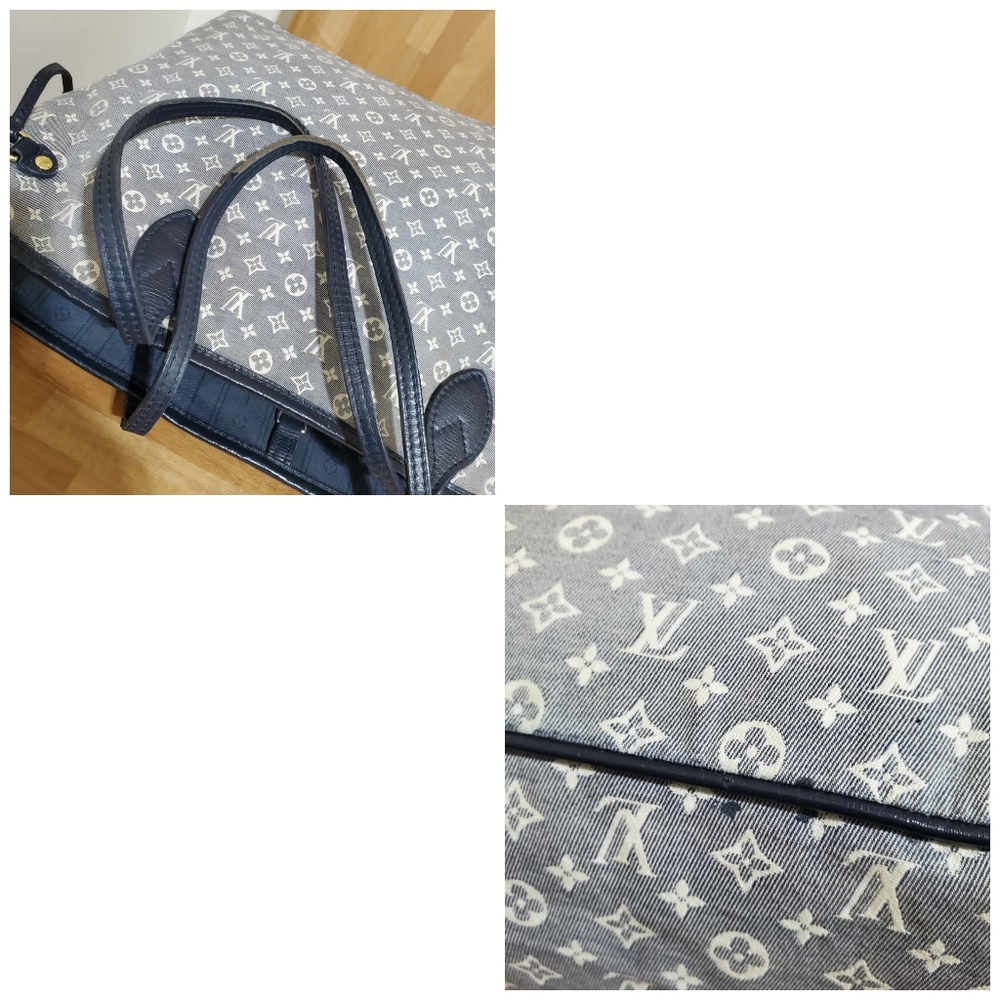 LOUIS VUITTONMonogram Idylle Neverfull MM Encre - Picture 9 of 11